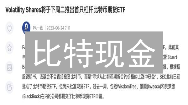 比特现金：文化宣言与社区自治之路