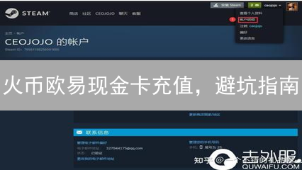 火币欧易现金卡充值，避坑指南：手把手教你安全充值！