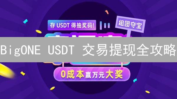 BigONE USDT 交易提现全攻略：策略、技巧与稳定币投资！