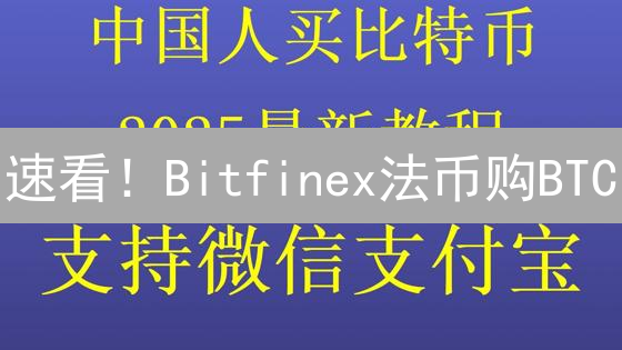 速看！Bitfinex法币购BTC：新手必会的5大技巧！