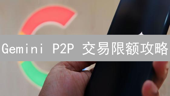 Gemini P2P 交易限额攻略：新手必看！轻松掌控风险