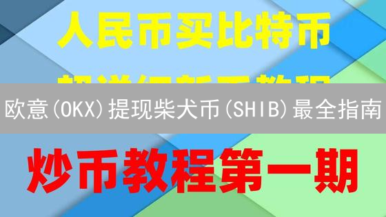 欧意(OKX)提现柴犬币(SHIB)最全指南：快速到账，避坑技巧！