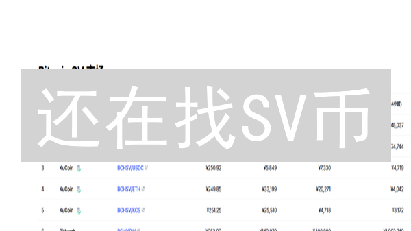 还在找SV币？警惕！2024年购买SV币的终极指南：风险、平台与替代方案揭秘！